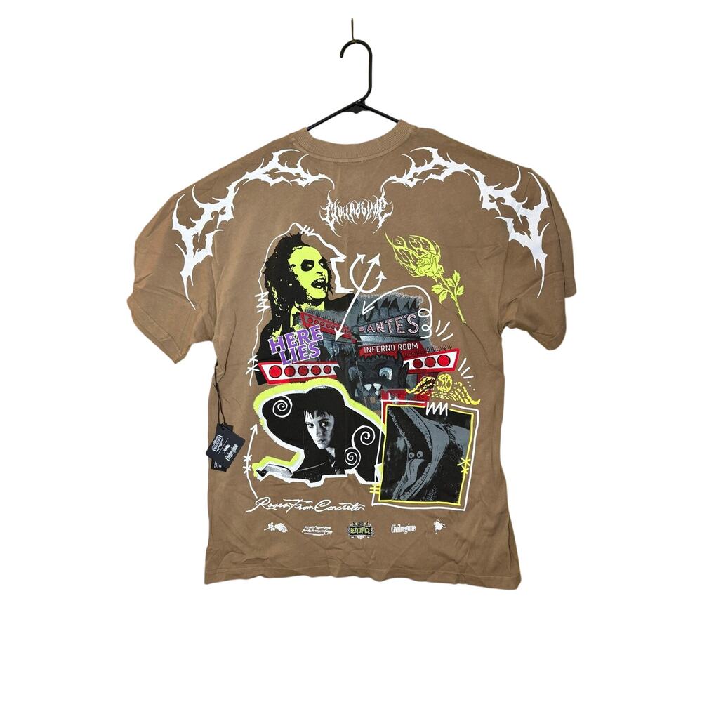 NWT - BeetleJuice Civil Regime Tee in Brown - Medium